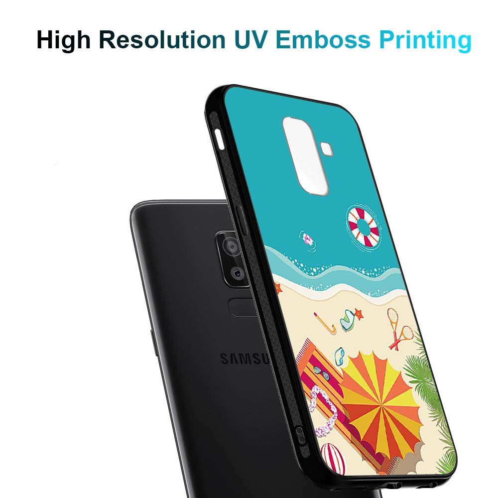 Amazon Brand - Solimo Designer Beach Printed Hard Back Case Mobile Cover forSamsung Galaxy J8 2018 / Samsung Galaxy On8 (D1217)