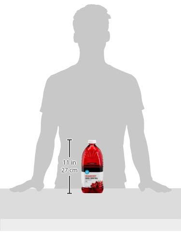 Amazon Brand - Happy Belly Cranberry Juice from Concentrate, 64 Ounce