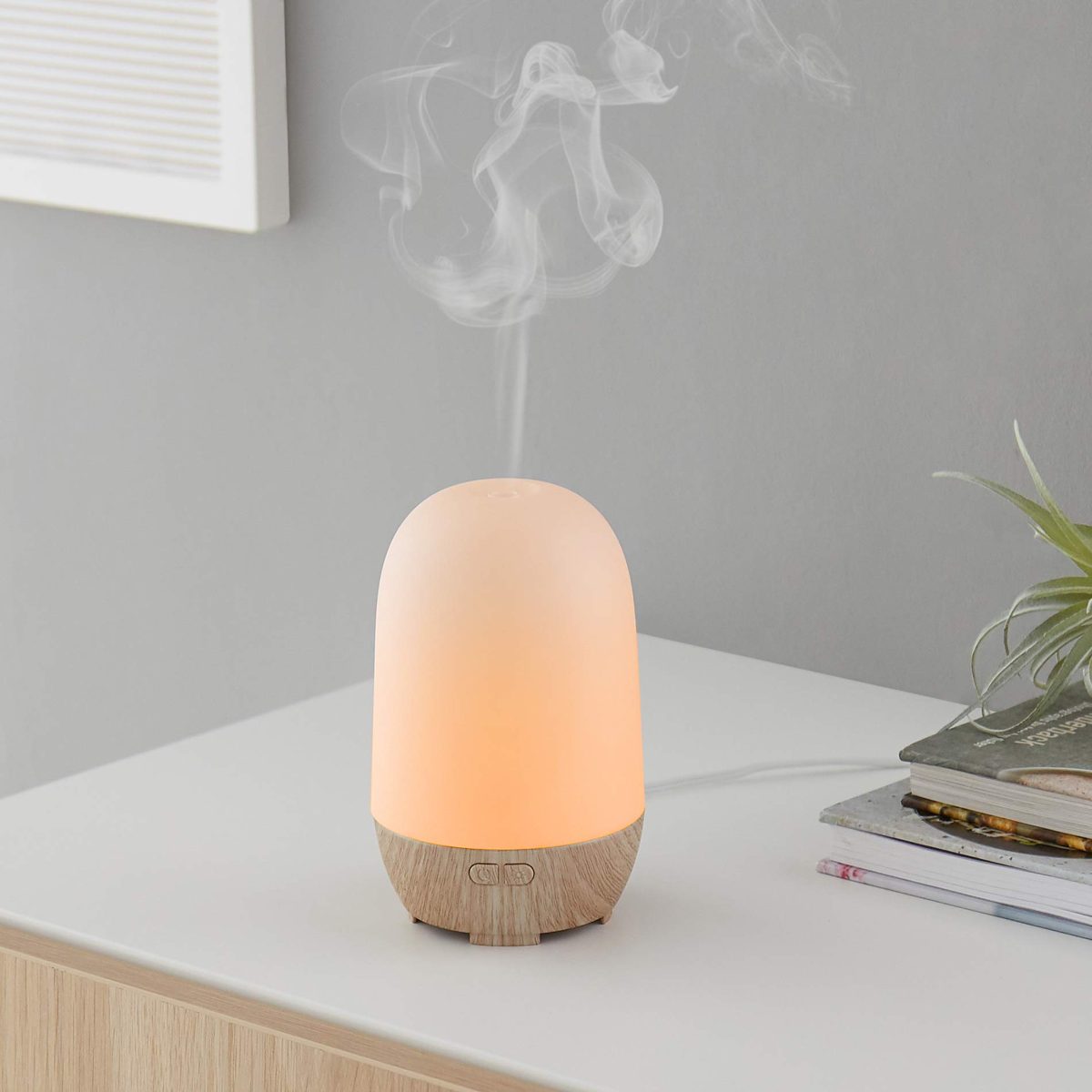 AmazonBasics 100ml Ultrasonic Aromatherapy Essential Oil Aroma Diffuser EP60121EU-G2-1   100ml