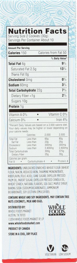 365 EVERYDAY VALUE Maple Gingerbread Sandwich Cremes, 10.5 OZ