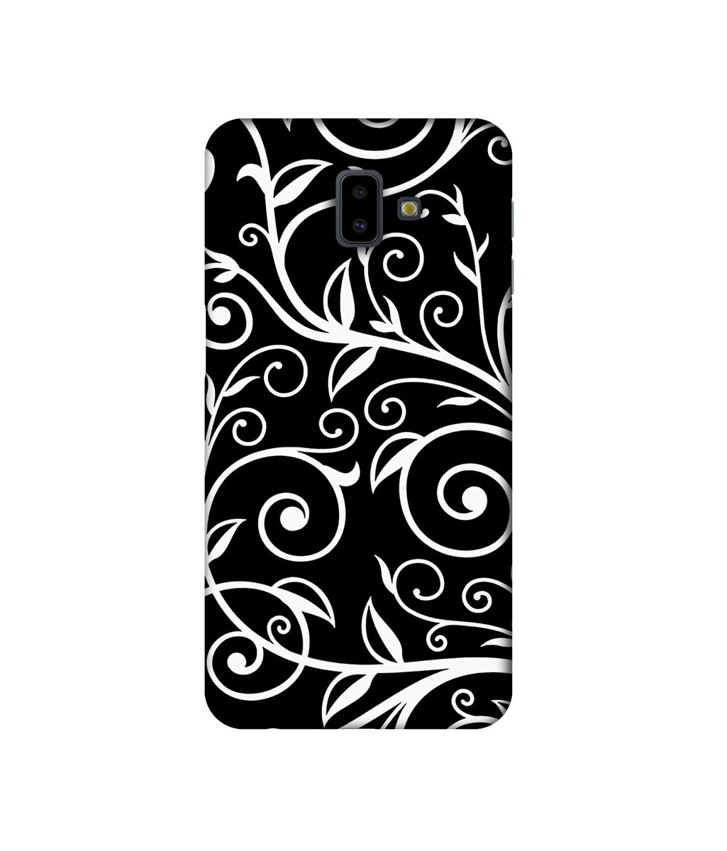 Amazon Brand - Solimo Designer Flower Patterns 3D Printed Hard Back Case Mobile Cover for Samsung Galaxy J6 Plus