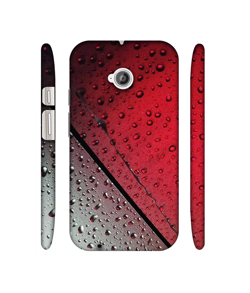 Amazon Brand - Solimo Designer Water Drop On Glass 3D Printed Hard Back Case Mobile Cover for Motorola Moto E 2nd Generation