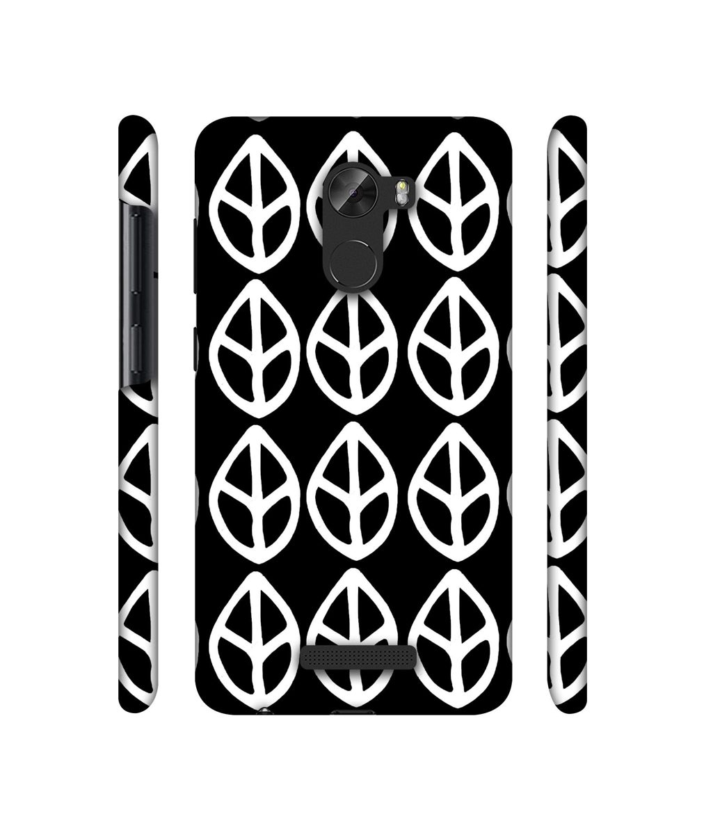 Amazon Brand - Solimo Designer White Leaf Texture 3D Printed Hard Back Case Mobile Cover for Gionee A1 Lite