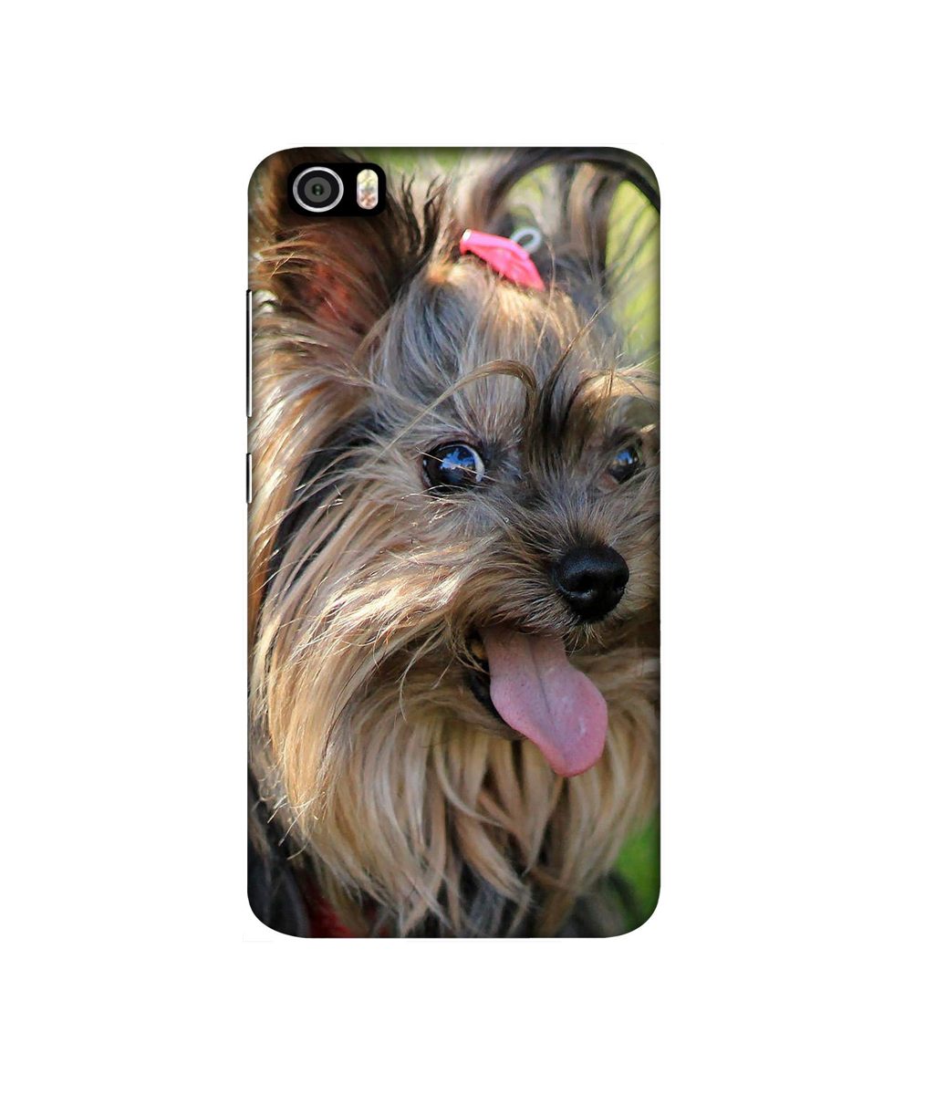 Amazon Brand - Solimo Designer Hairy Puppy 3D Printed Hard Back Case Mobile Cover for Xiaomi Mi 5