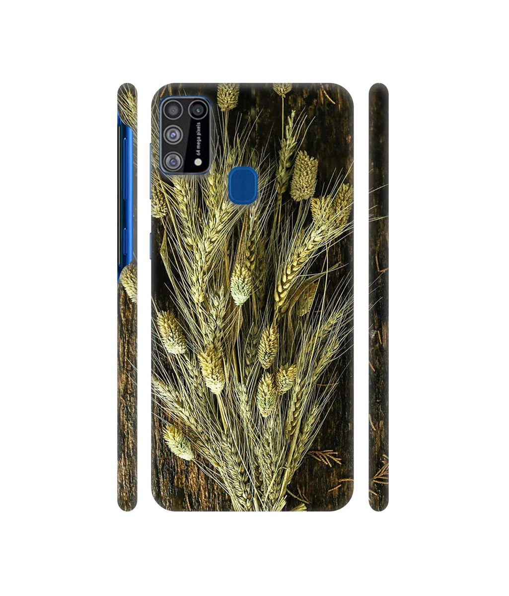 Amazon Brand - Solimo Designer Wheat Plants 3D Printed Hard Back Case Mobile Cover for Samsung Galaxy M31