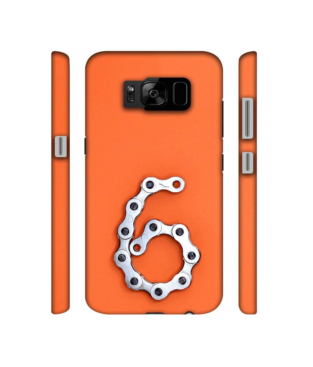 Amazon Brand - Solimo Designer Number Six 3D Printed Hard Back Case Mobile Cover for Samsung Galaxy S8 Plus