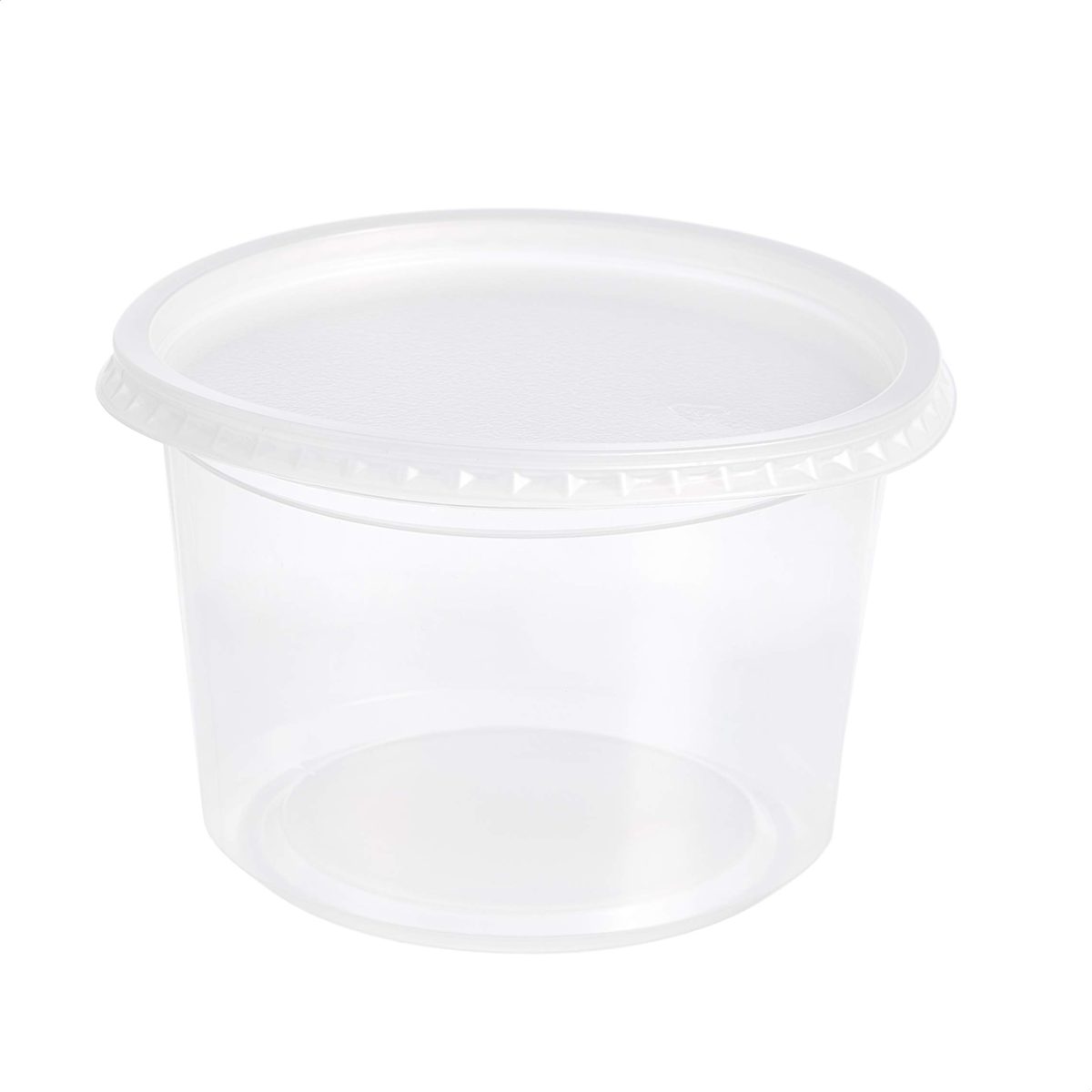 AmazonCommercial Deli Containers with Lids, Pack of 50, 18-8oz; 18-16oz; 14-32oz