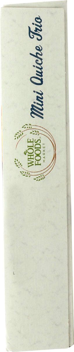 Whole Foods Market, Mini Quiche Trio, 15 ct, (Frozen)