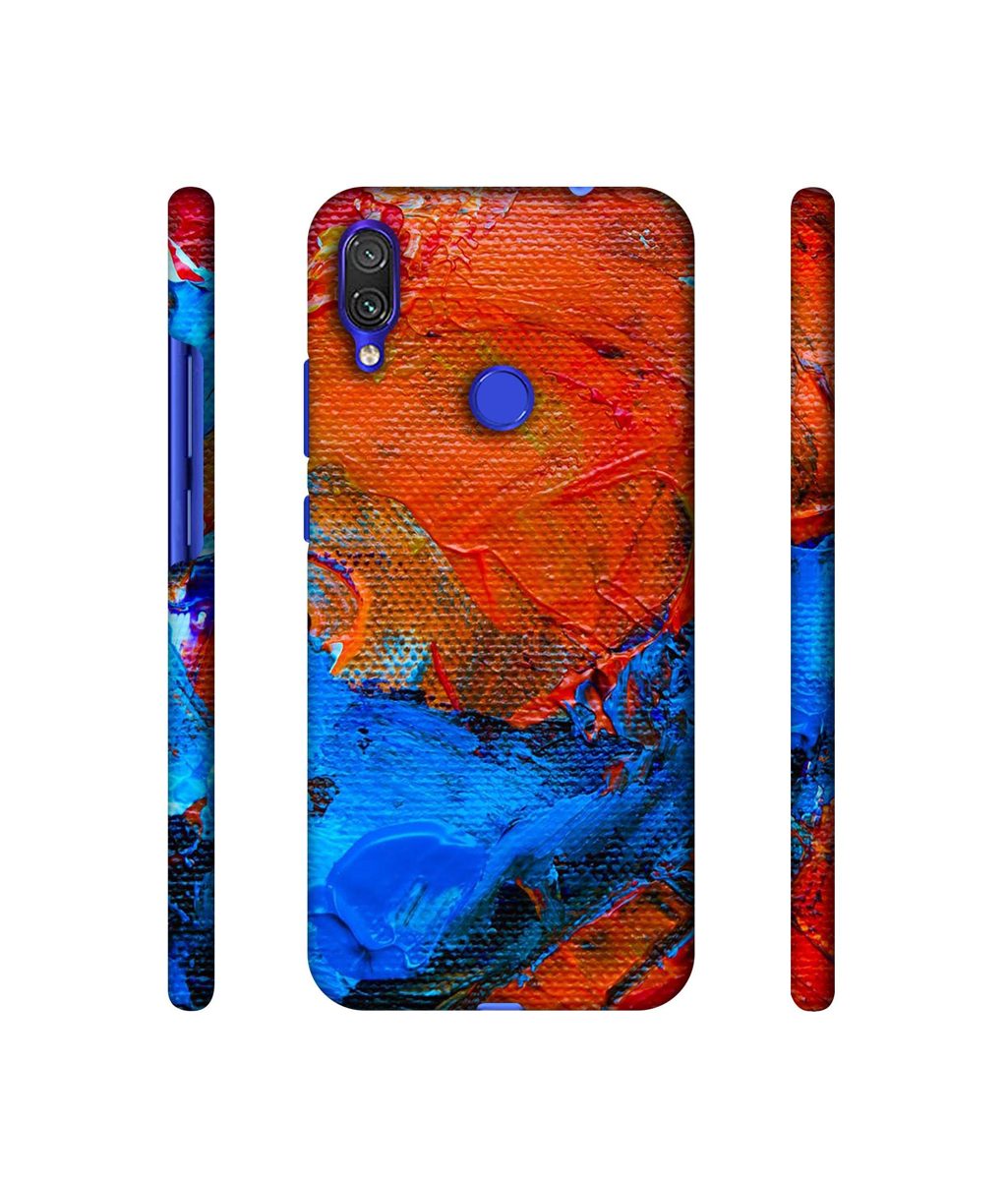 Amazon Brand - Solimo Designer Wax Color On Canvas 3D Printed Hard Back Case Mobile Cover for Xiaomi Redmi Note 7 Pro