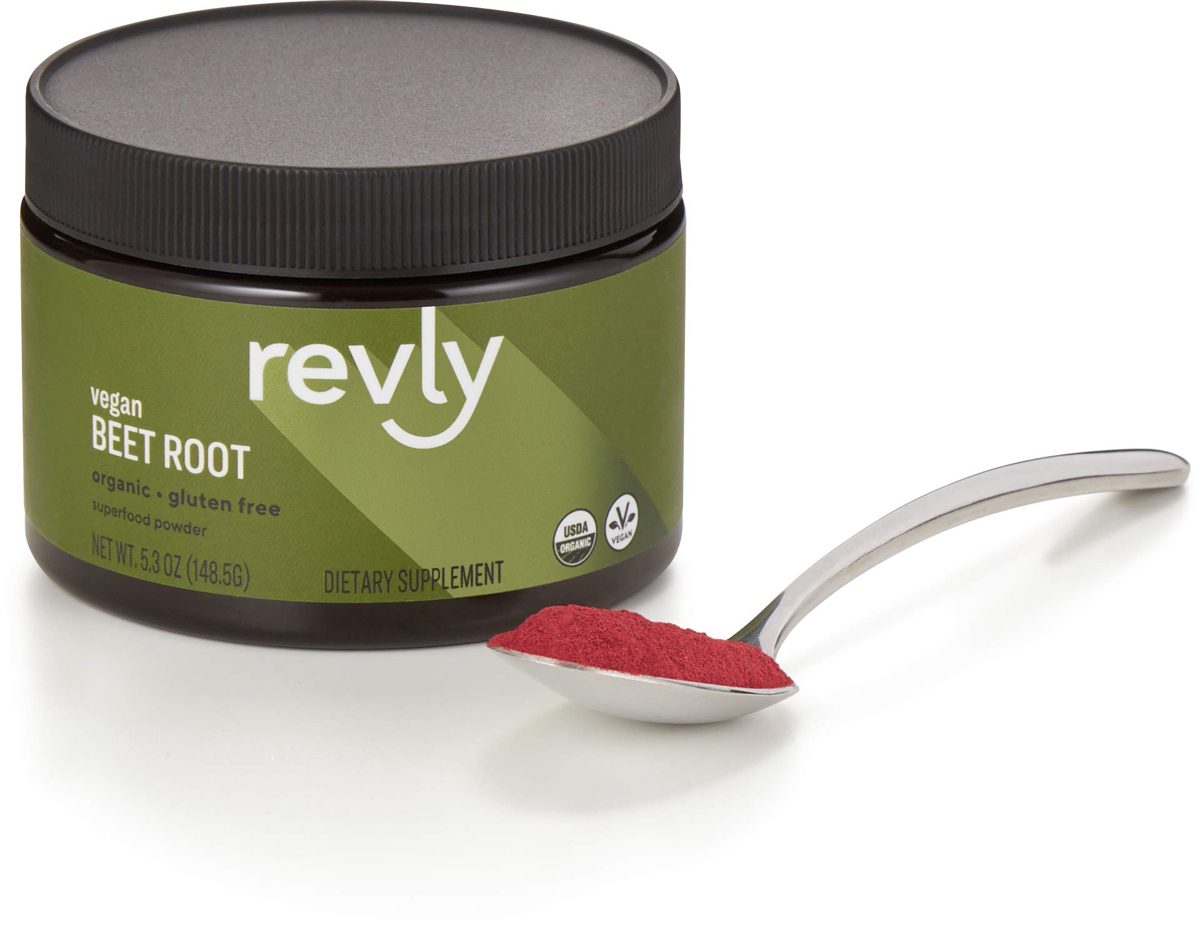Amazon Brand - Revly Organic Beet Root Powder, 5.3 Ounces, 27 Servings, Vegan, Gluten Free, Satisfaction Guaranteed