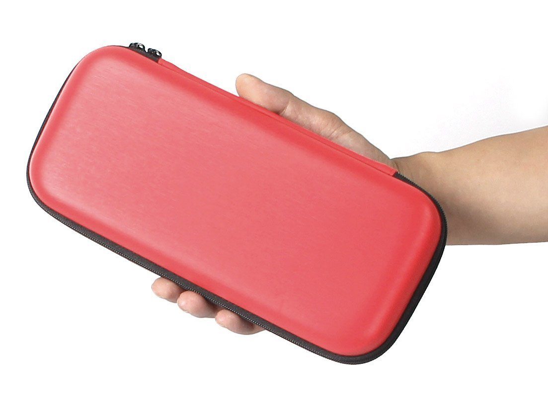 AmazonBasics Carrying Case for Nintendo Switch - Red