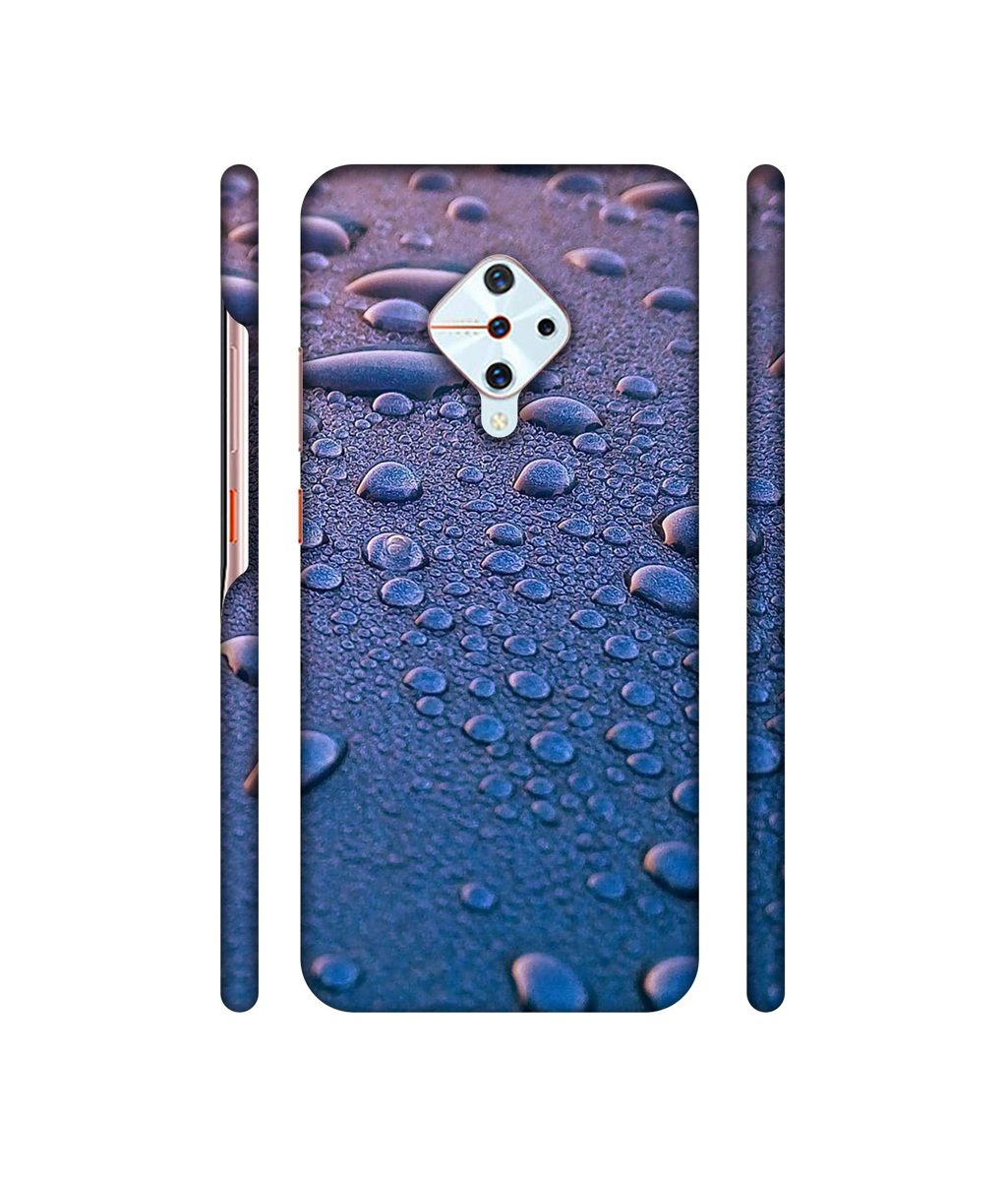 Amazon Brand - Solimo Designer Water Drops 3D Printed Hard Back Case Mobile Cover for Vivo S1 Pro