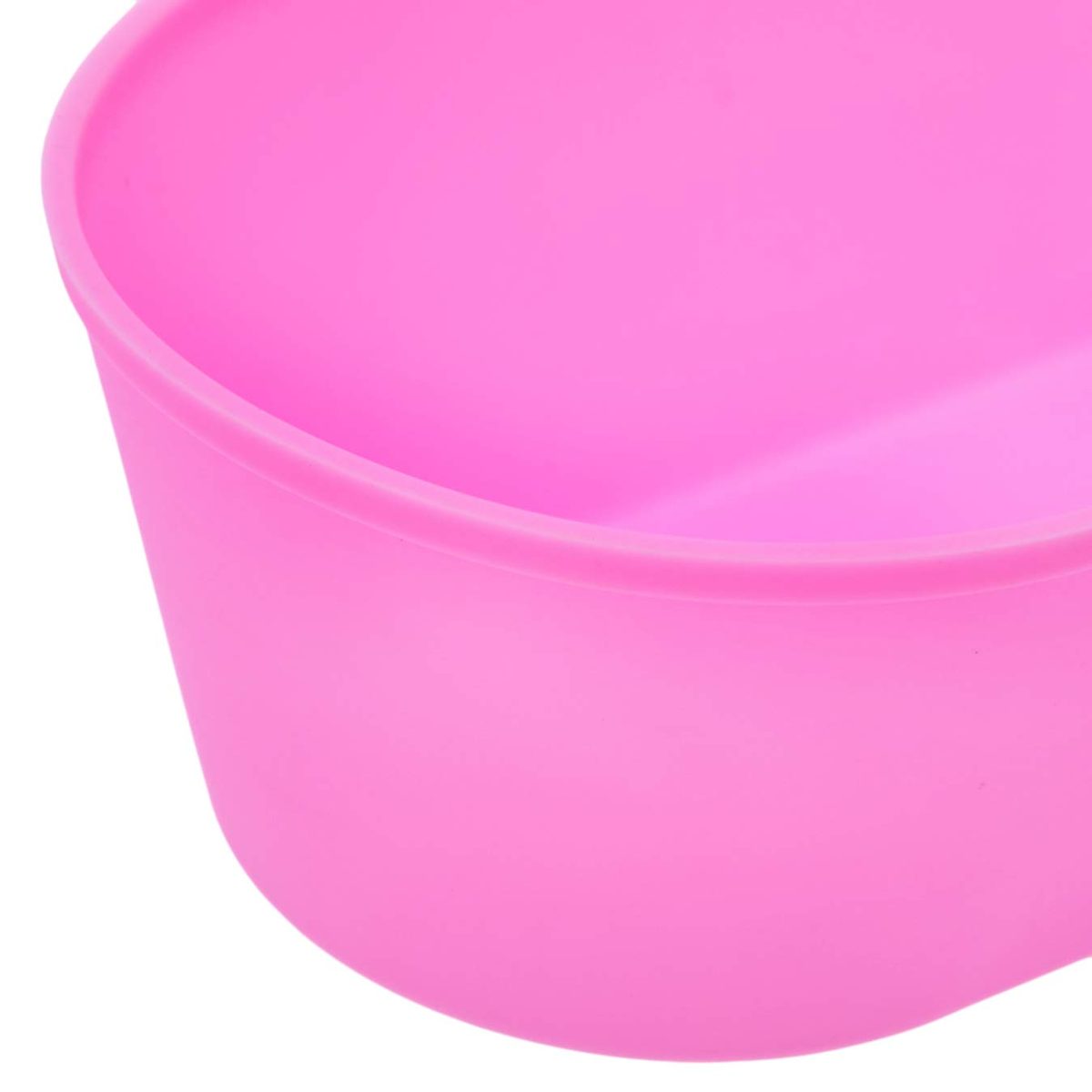 Amazon Brand - Solimo Rectangular Silicone Cupcake Mould, Pink