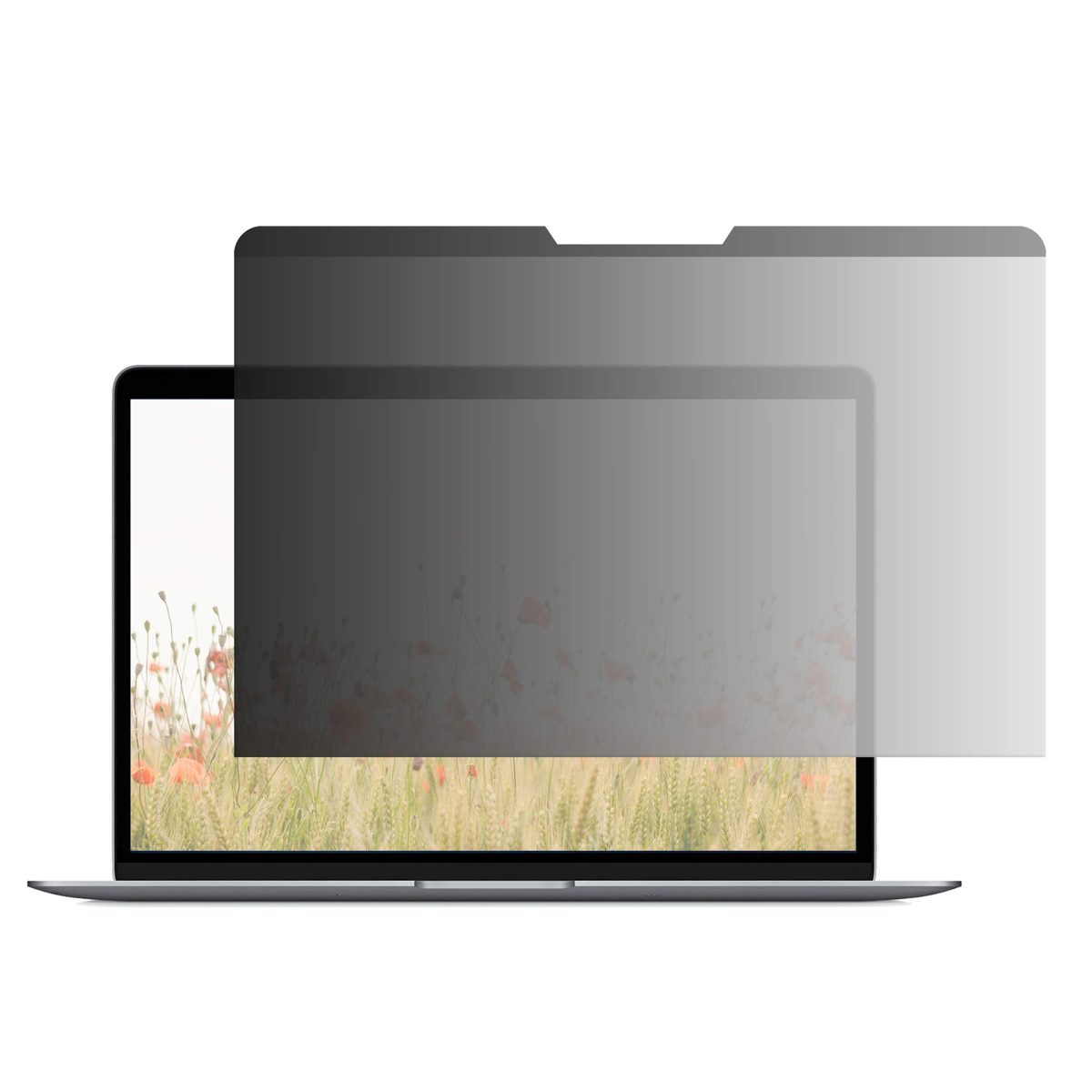 AmazonBasics Slim Magnetic Privacy Screen Filter for 13 Inch MacBook Air 2018 (Renewed)