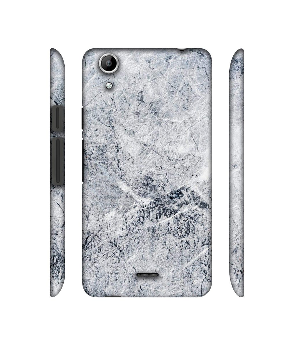 Amazon Brand - Solimo Designer Grayish Marble 3D Printed Hard Back Case Mobile Cover for Micromax Canvas Selfie Lens Q345