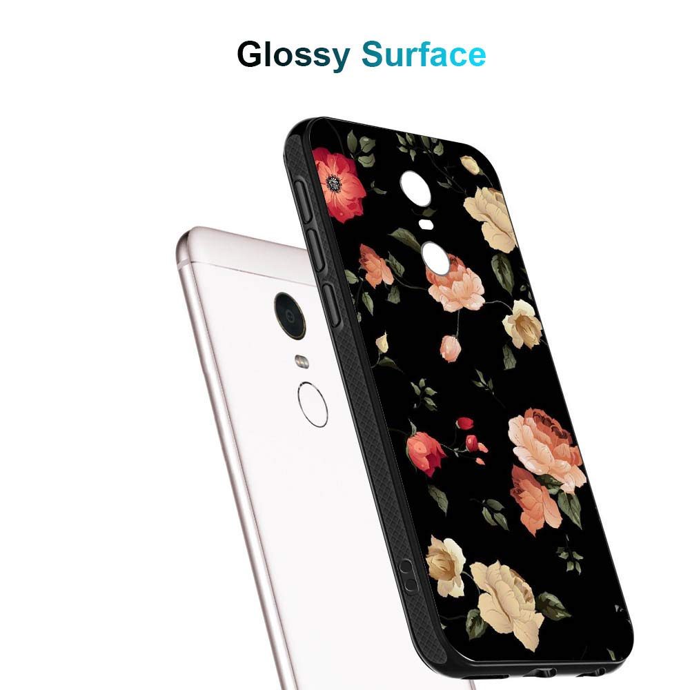Amazon Brand - Solimo Designer Floral Printed Hard Back Case Mobile Cover for Xiaomi Redmi Note 5 (D1160)