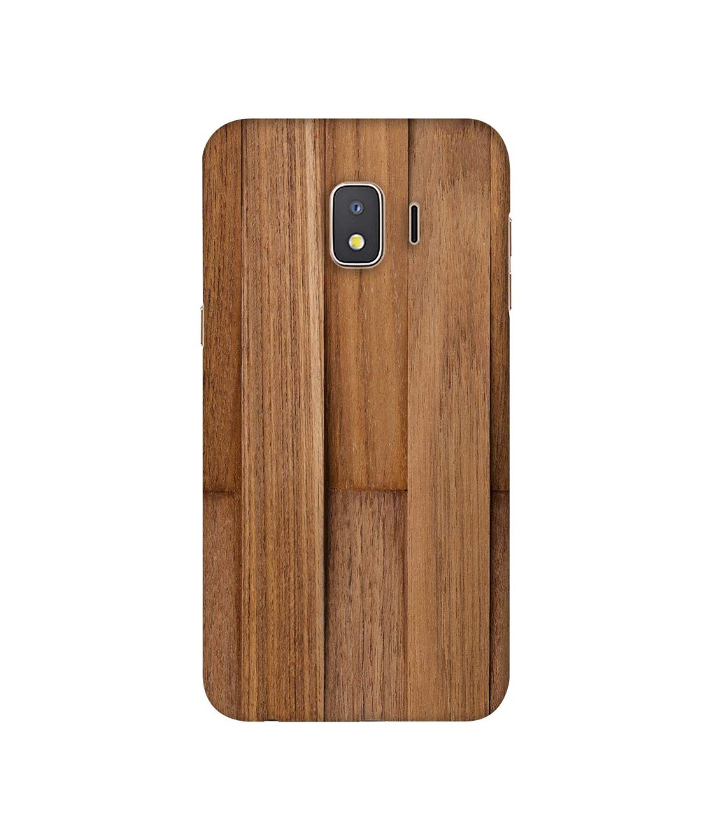 Amazon Brand - Solimo Designer Wooden Art 3D Printed Hard Back Case Mobile Cover for Samsung Galaxy J2 Core