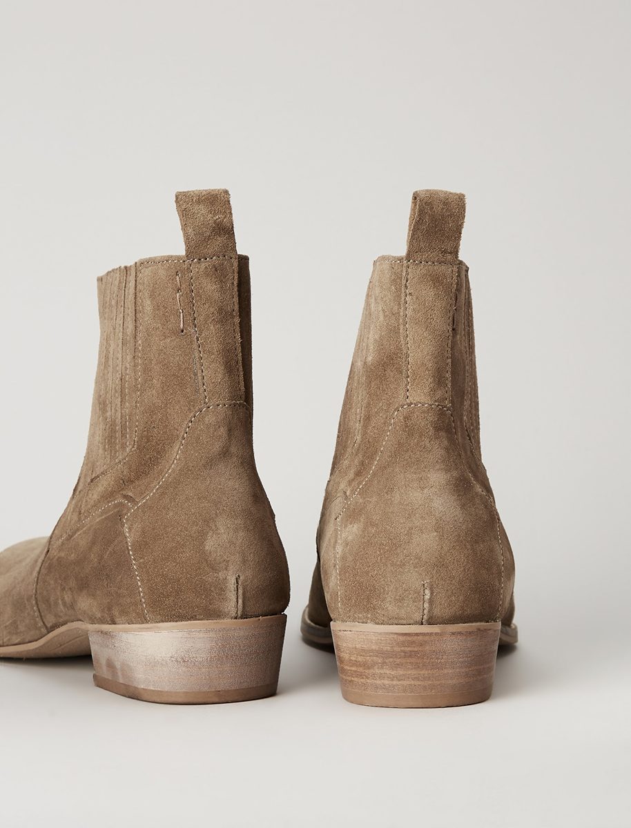 Amazon Brand - find. Men’s Carlisle Chelsea Boots, Brown (Taupe), US 10
