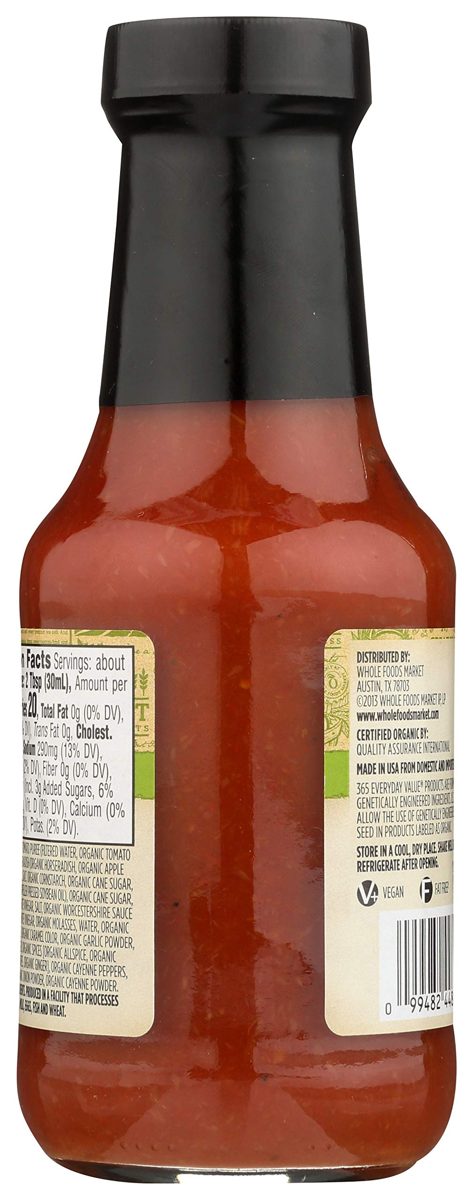 365 Everyday Value, Organic Cocktail Sauce, 10 fl oz