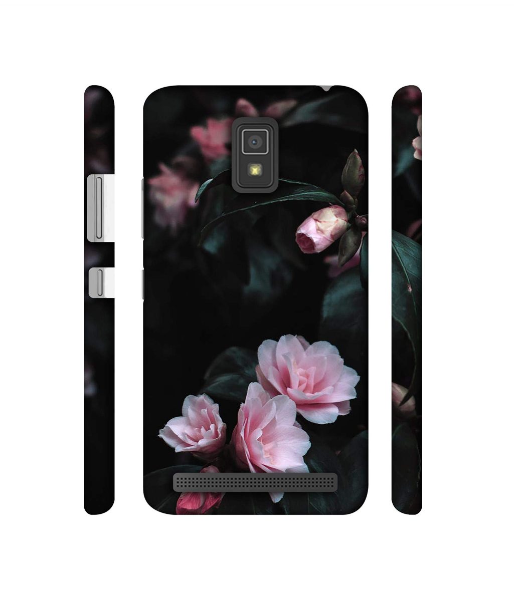 Amazon Brand - Solimo Designer Dark Flowers Photography 3D Printed Hard Back Case Mobile Cover for Lenovo A6600