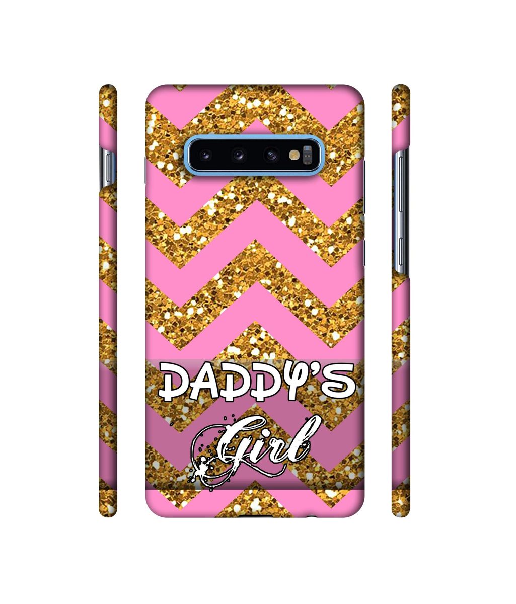 Amazon Brand - Solimo Designer Daddy's Girl 3D Printed Hard Back Case Mobile Cover for Samsung Galaxy S10 Plus
