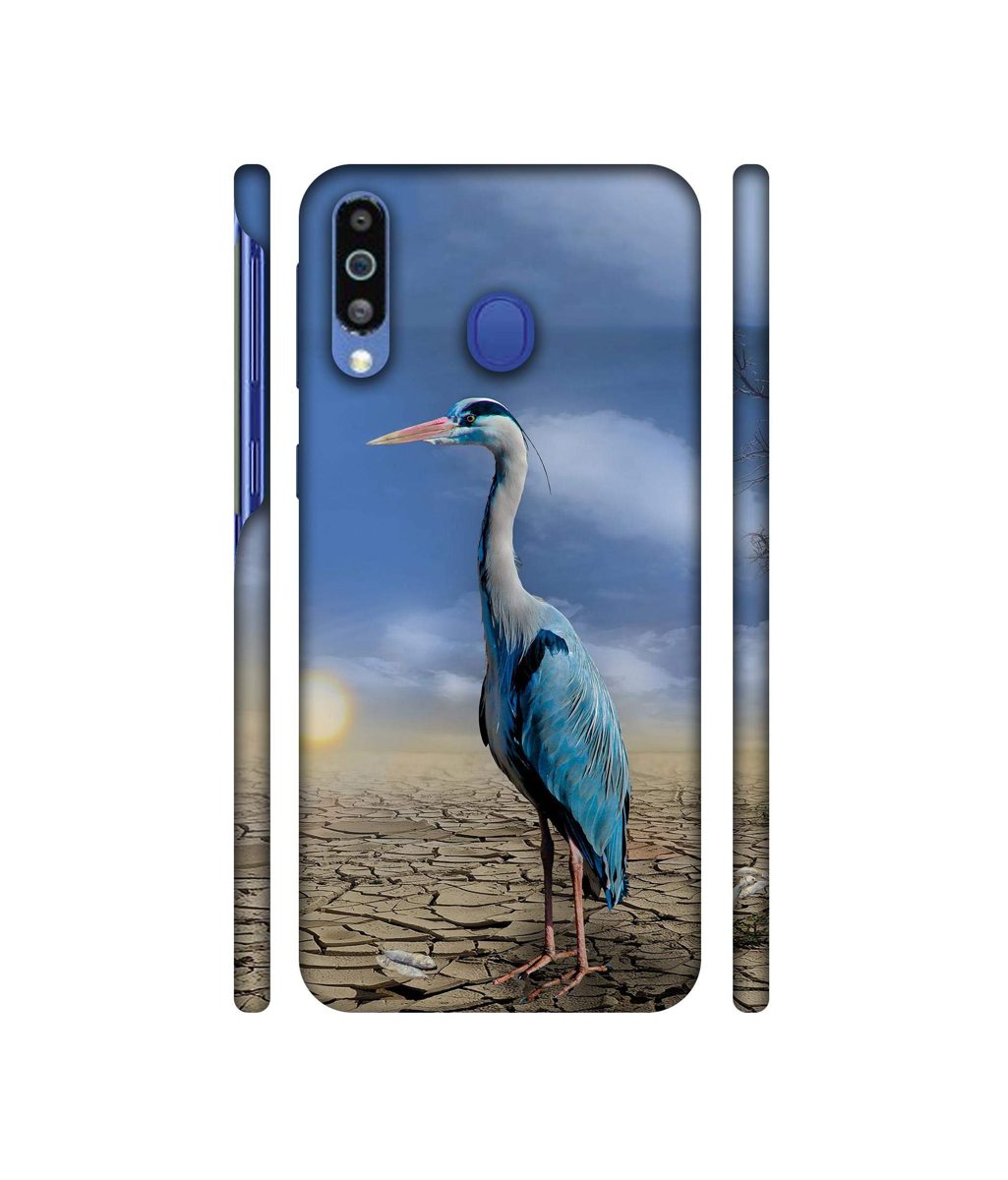 Amazon Brand - Solimo Designer Bagula 3D Printed Hard Back Case Mobile Cover for Samsung Galaxy M21