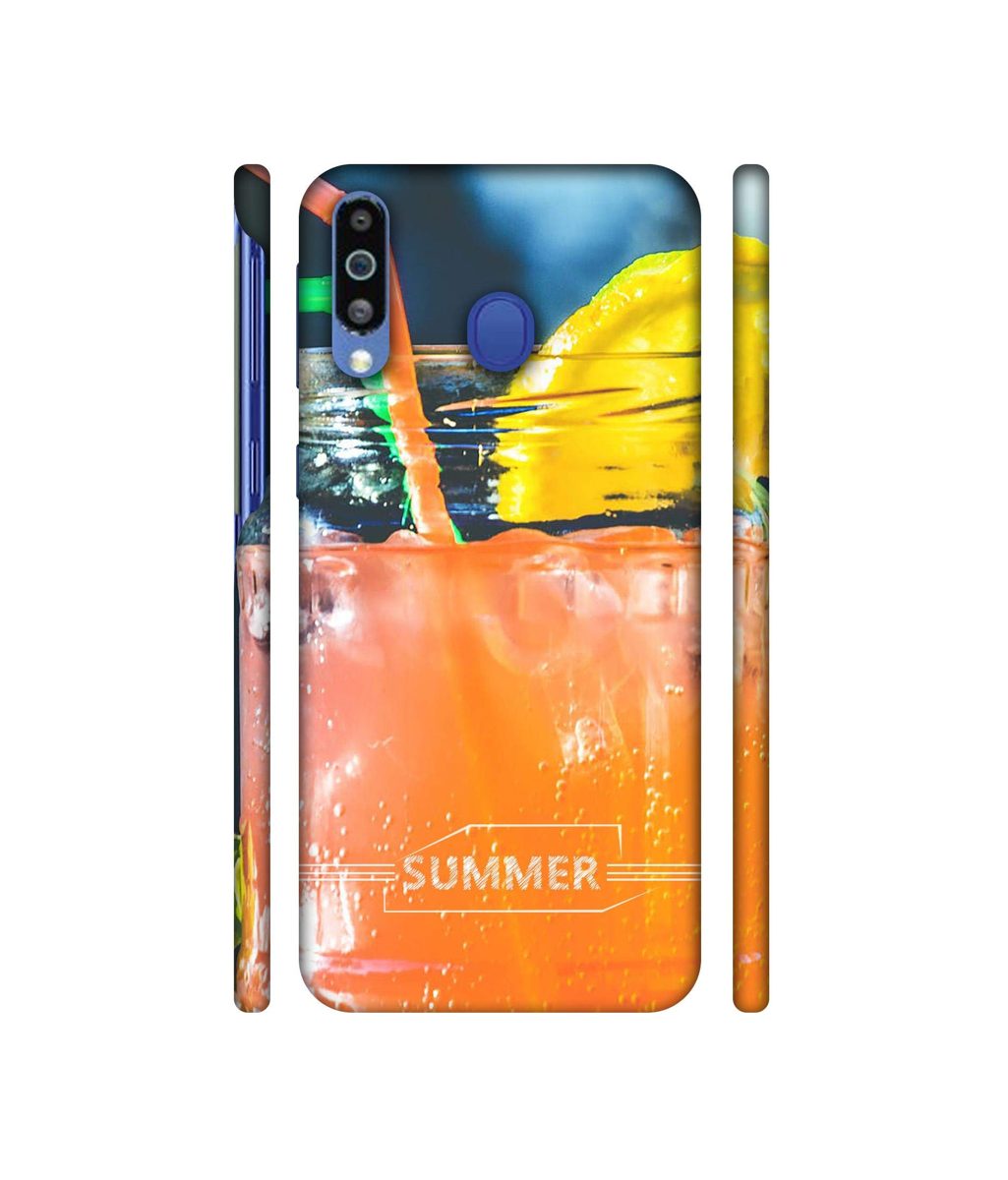 Amazon Brand - Solimo Designer Summer Juice 3D Printed Hard Back Case Mobile Cover for Samsung Galaxy M21
