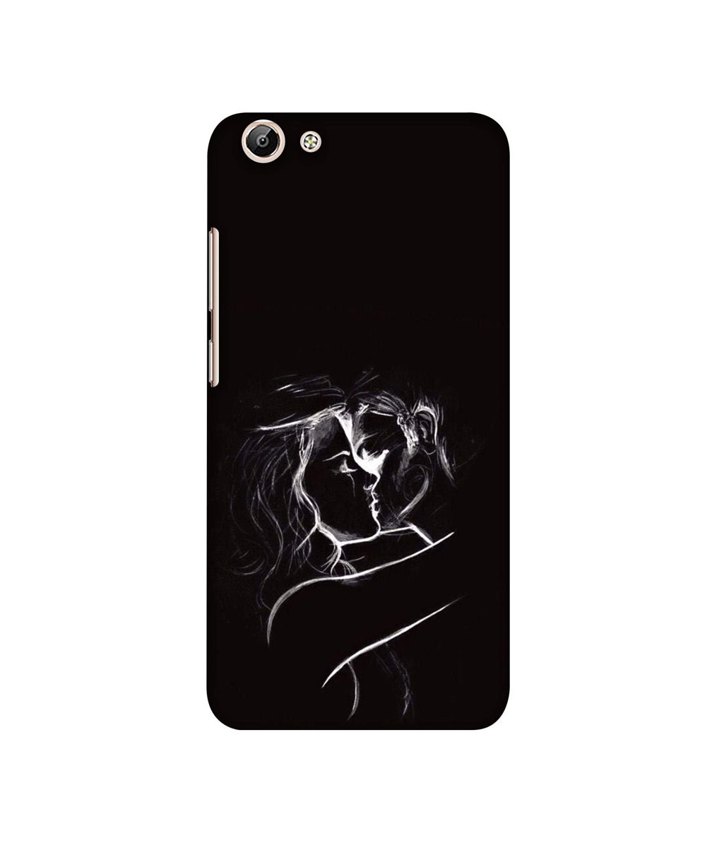 Amazon Brand - Solimo Designer Kissing Couple 3D Printed Hard Back Case Mobile Cover for Vivo Y69