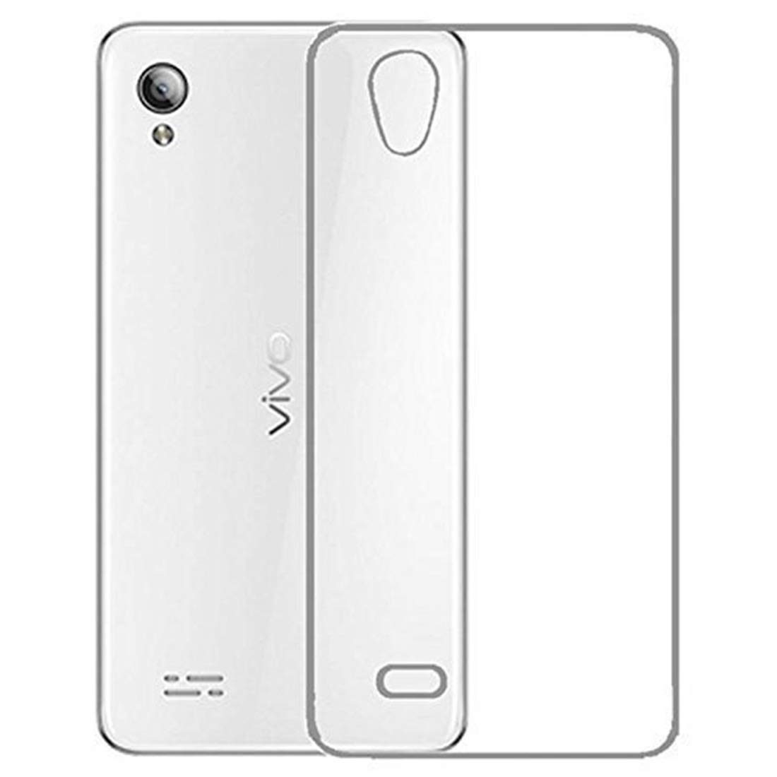 Amazon Brand - Solimo Mobile Cover for Vivo Y11 (Soft & Flexible Back Case), Transparent