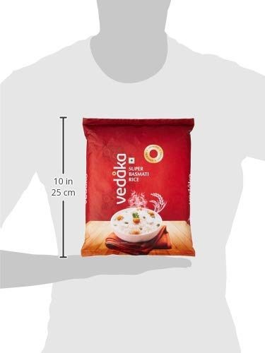 Amazon Brand - Vedaka Super Basmati Rice, 1 kg
