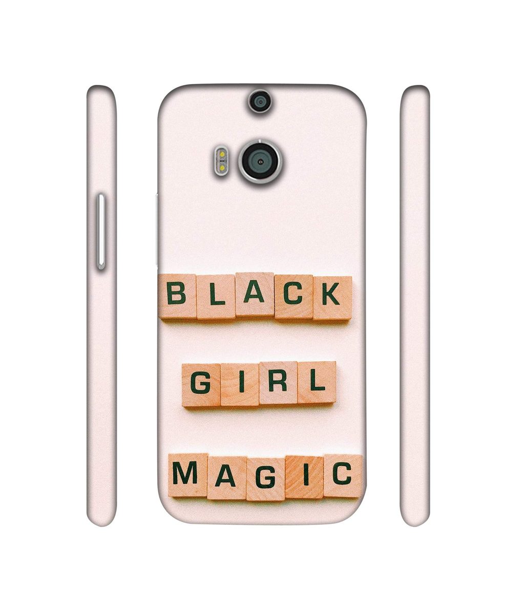 Amazon Brand - Solimo Designer Black Girl Magic 3D Printed Hard Back Case Mobile Cover for HTC One M8