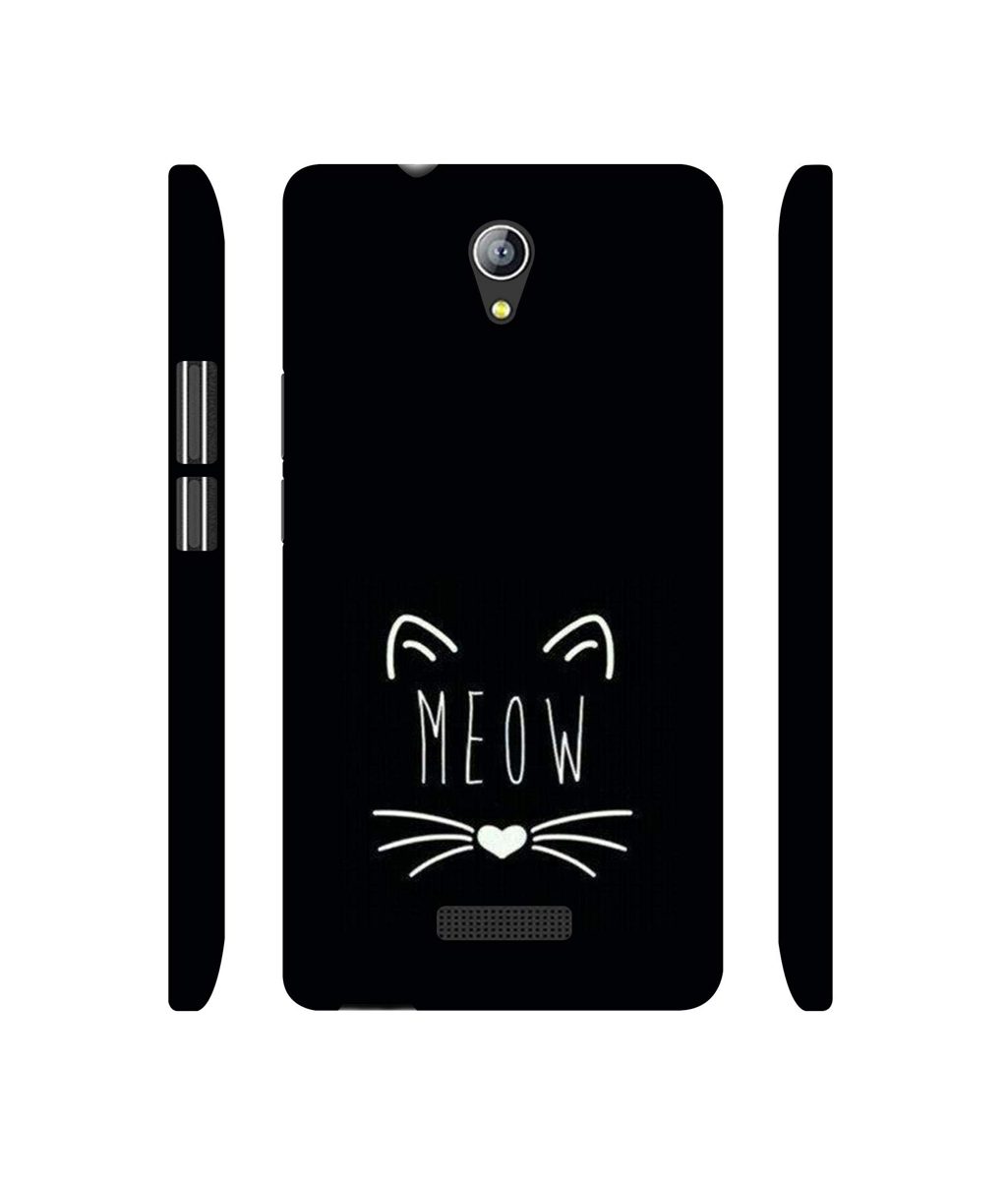 Amazon Brand - Solimo Designer Meow 3D Printed Hard Back Case Mobile Cover for Micromax Canvas Pace 4G Q416