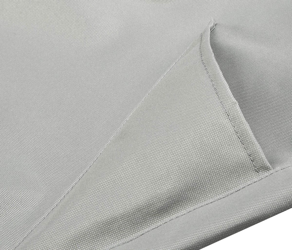 AmazonBasics 56-175-016701-PL Patio Rectangular Dining Table Cover, 72", Grey