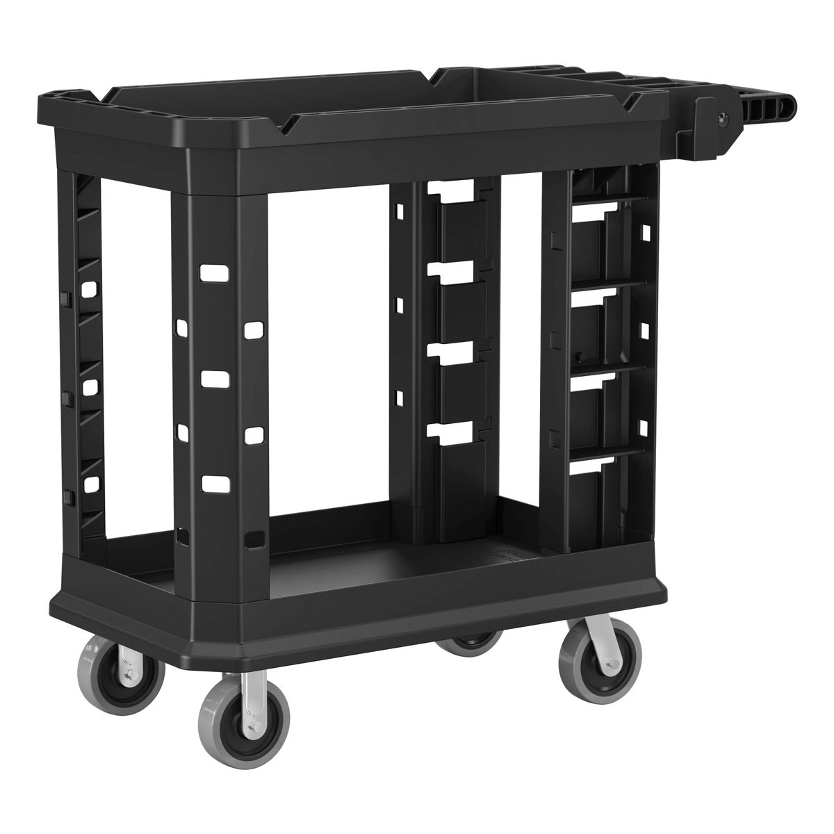 AmazonCommercial Heavy Duty Utility Cart, 19" x 37", 500 lbs Capacity