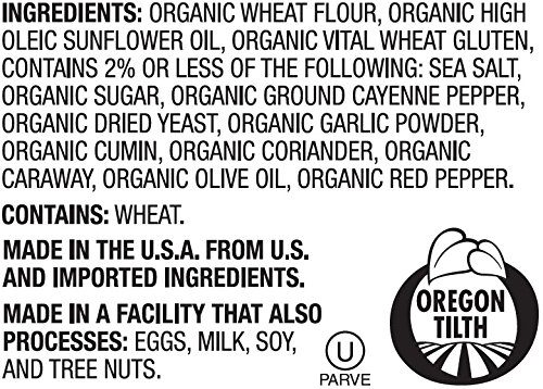 Wickedly Prime Organic Baked Pita Chips, Harissa, 12 Ounce