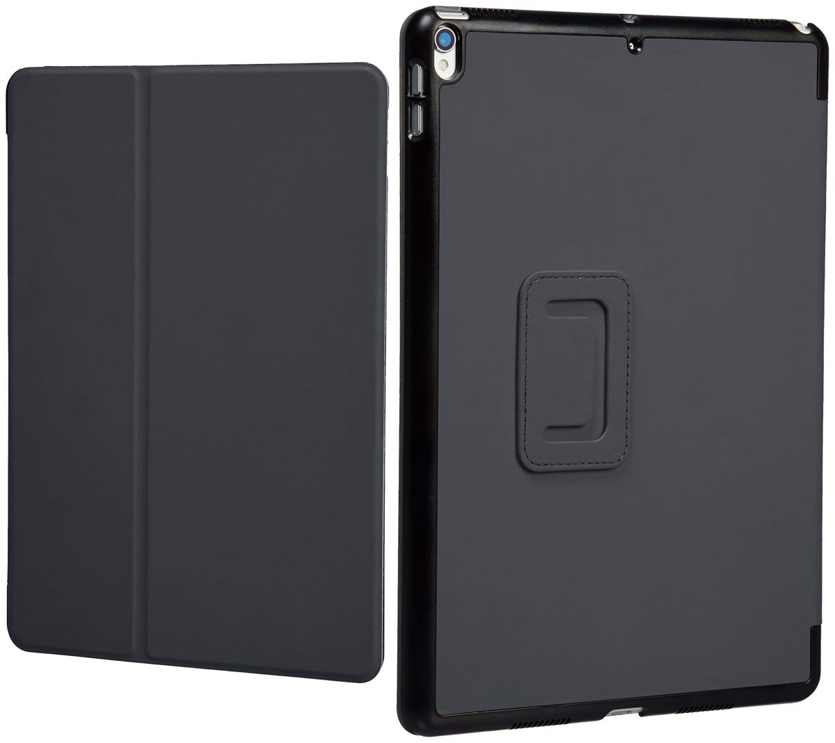 (Renewed) AmazonBasics New iPad Pro 2017 Smart Case Auto Wake/Sleep Cover, Grey, 10.5"