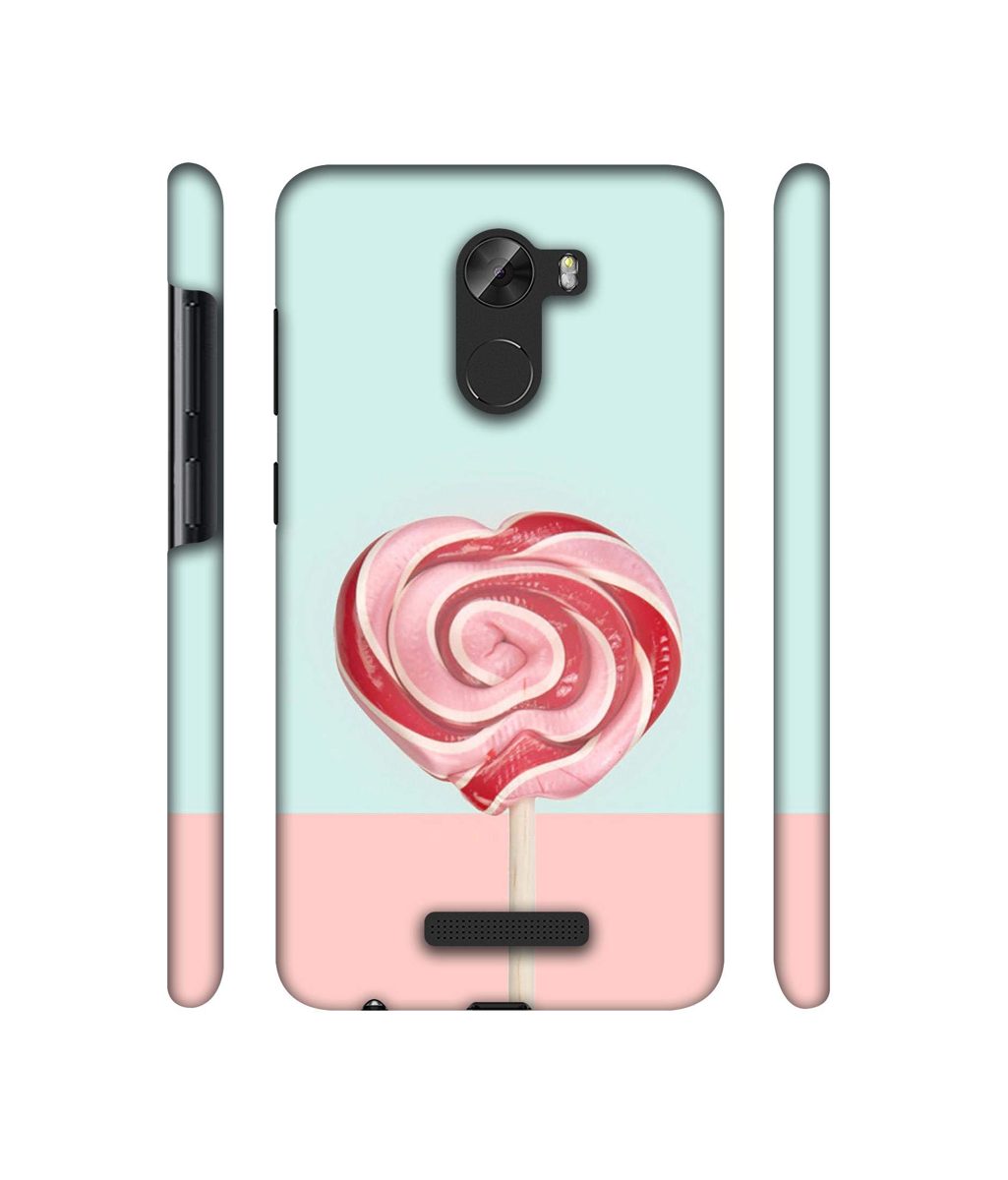 Amazon Brand - Solimo Designer Round Candy 3D Printed Hard Back Case Mobile Cover for Gionee A1 Lite