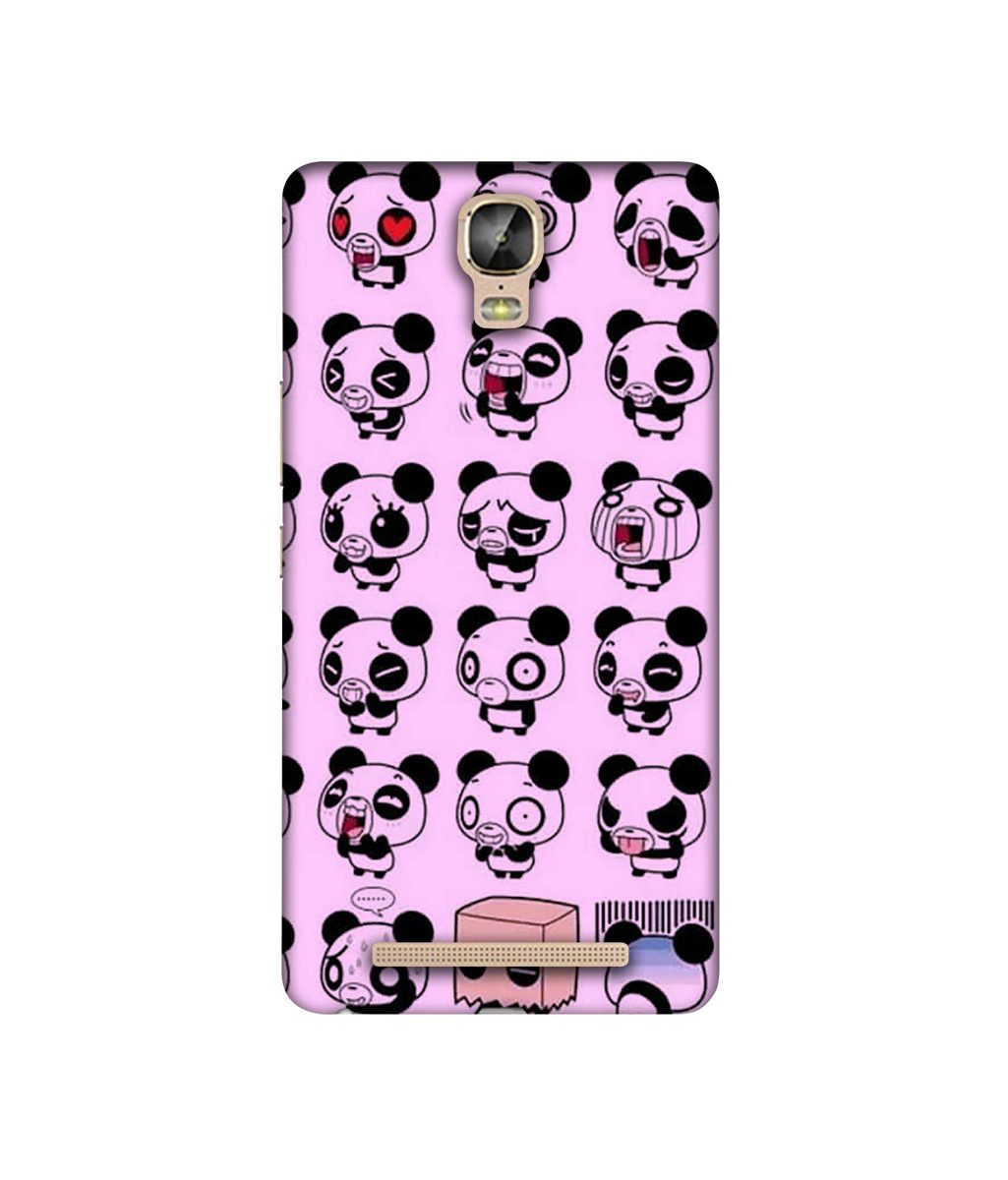 Amazon Brand - Solimo Designer Panda Experation 3D Printed Hard Back Case Mobile Cover for Gionee Marathon M5 Plus
