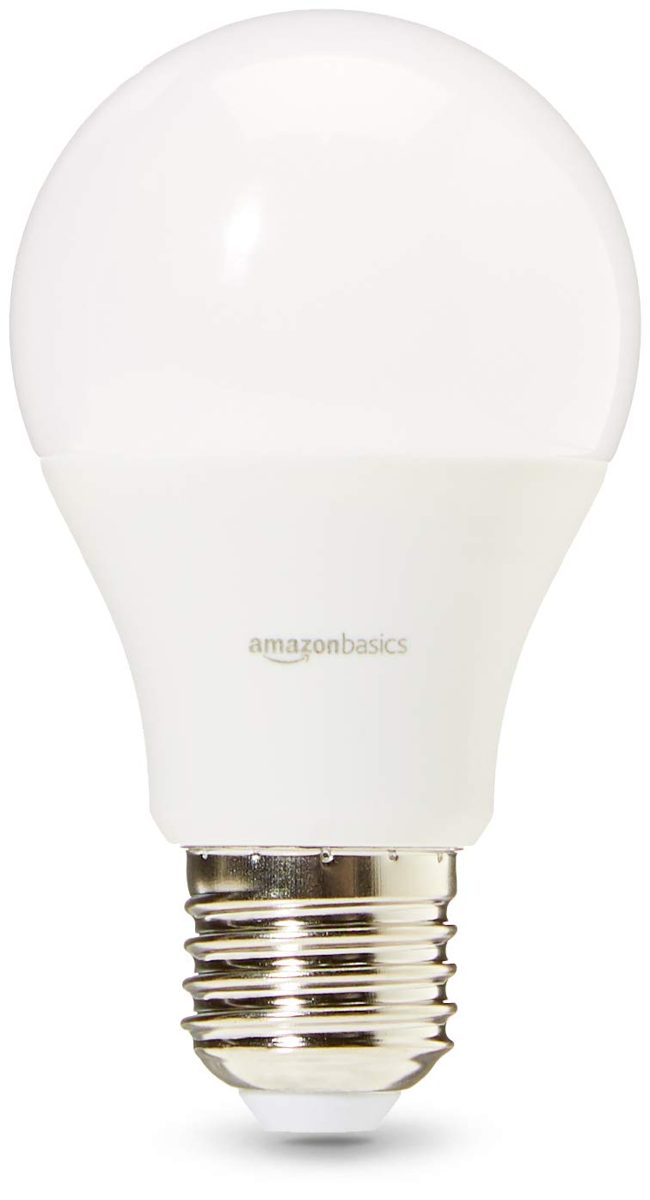 AmazonBasics Professional LED E27 Edison Screw Bulb, 75W Equivalent, Warm White - Pack of 6