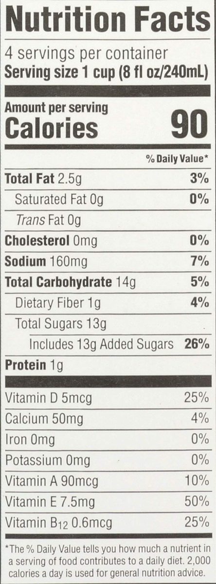 365 by Whole Foods Market, Organic Shelf-Stable Almondmilk, Vanilla, 32 Fl Oz