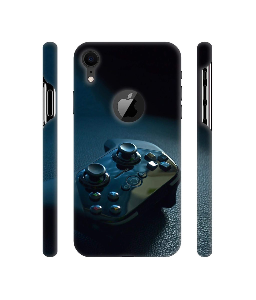 Amazon Brand - Solimo Designer Game Remote 3D Printed Hard Back Case Mobile Cover for Apple iPhone XR (Logo Cut)