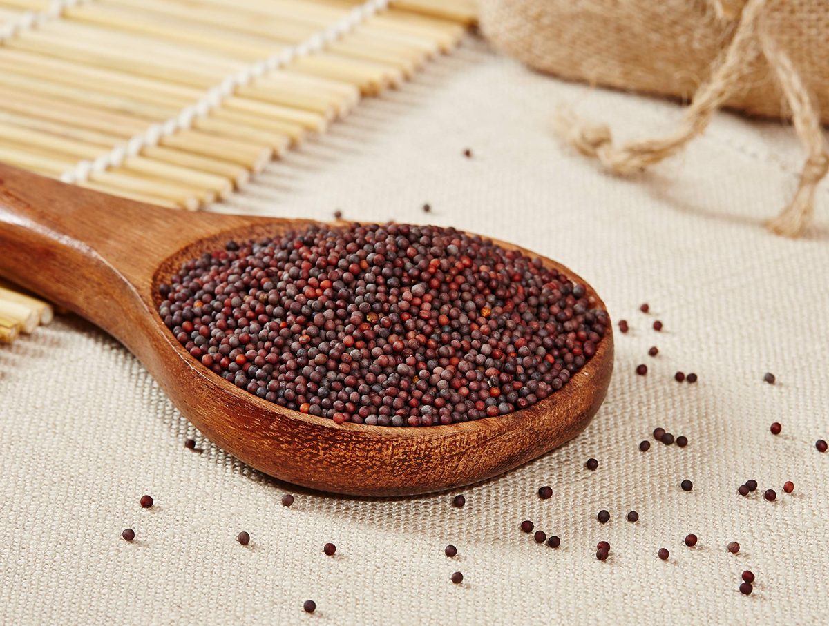 Amazon Brand - Vedaka Mustard Seeds (Rai) Small, 200g