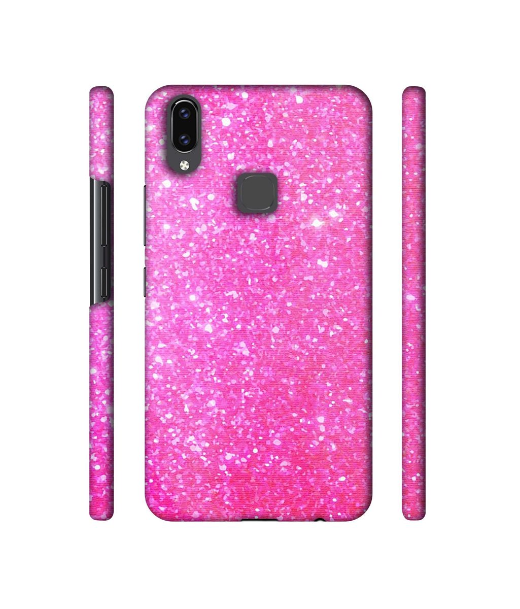 Amazon Brand - Solimo Designer Pink Sparkle 3D Printed Hard Back Case Mobile Cover for Vivo V9 / V9 Pro