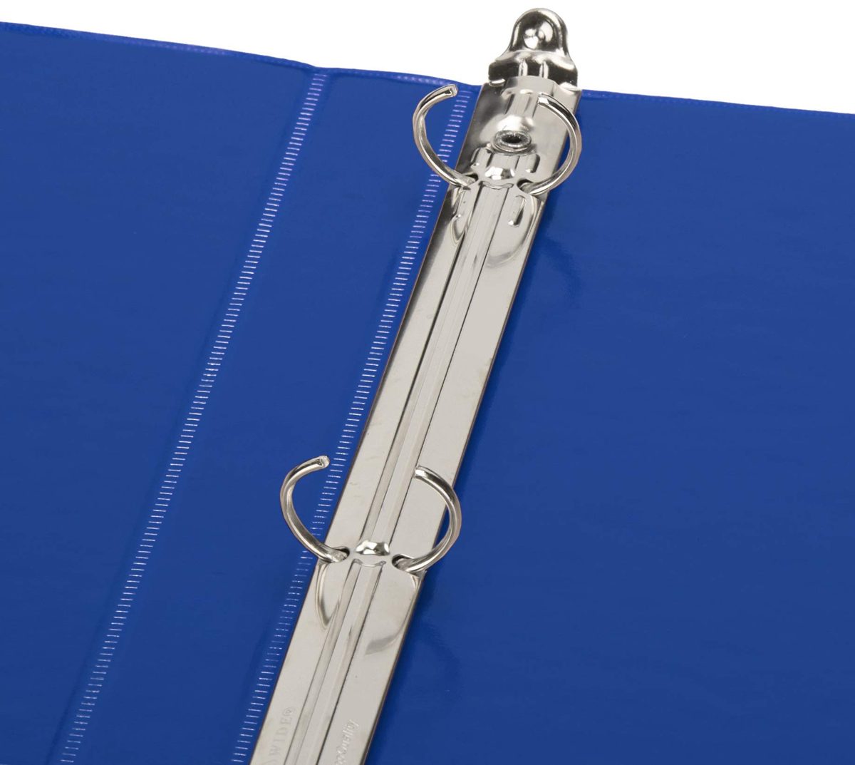 AmazonBasics 1/2" Round Ring Binder, Blue, View, 12-Pack (Renewed)
