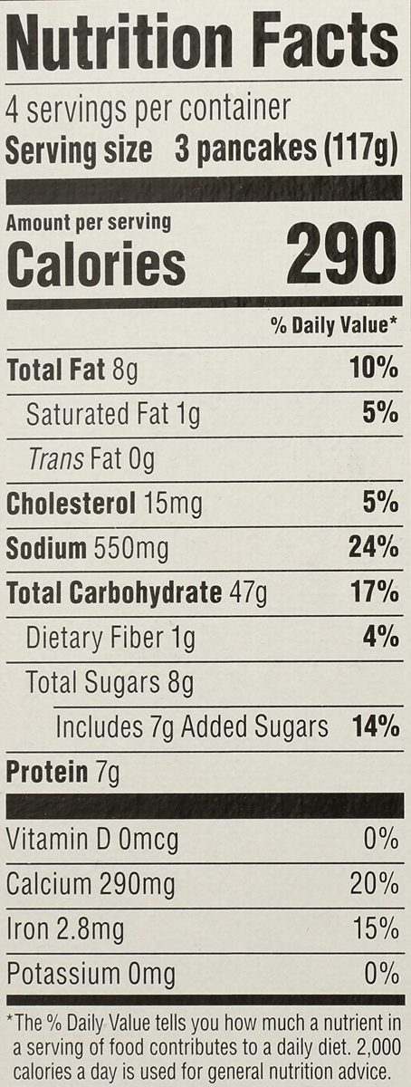 365 by Whole Foods Market, Frozen Buttermilk Pancakes (12 Pancakes), 16.5 Ounce