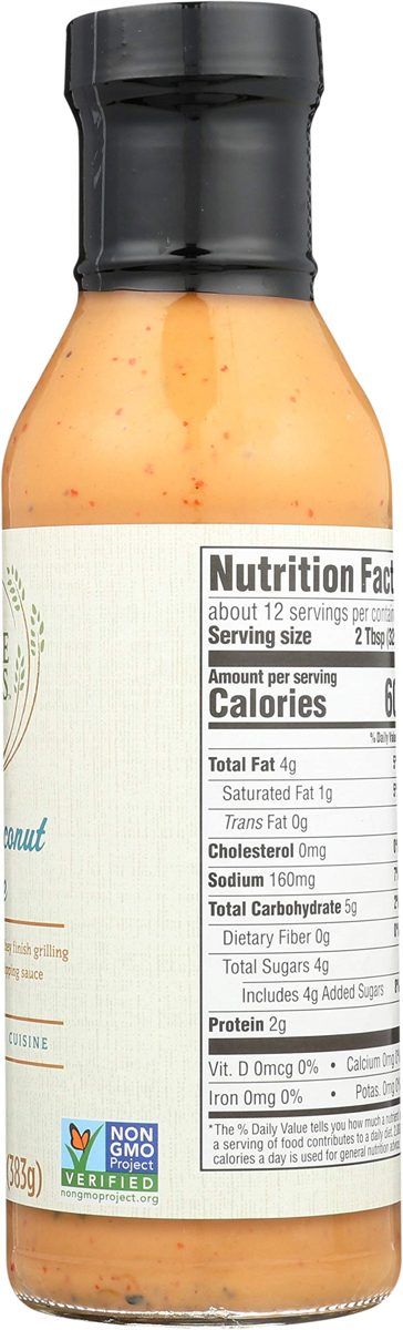 Whole Foods Market, Peanut Coconut Sauce, 13.5 oz