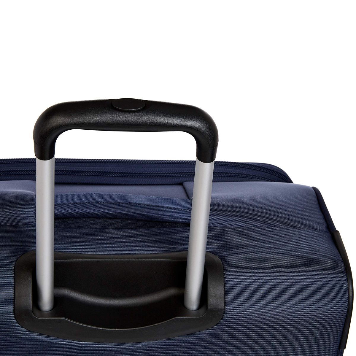 Amazon Brand - Solimo 68.5 cms Softsided Suitcase with Wheels and TSA Lock, Blue