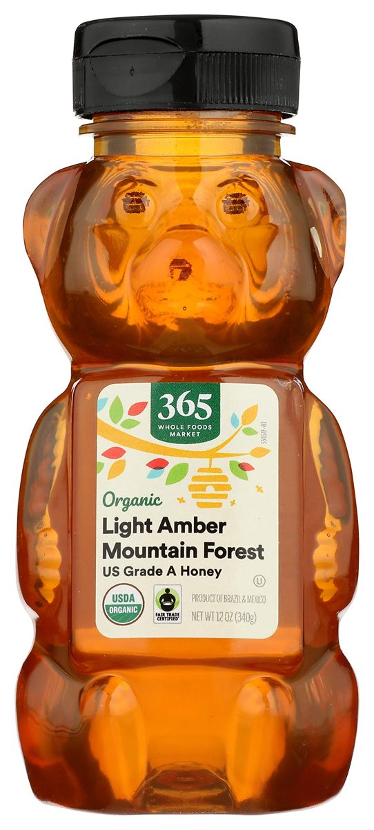 365 by Whole Foods Market, Organic US Grade A Honey, Light Amber Mountain Forest, 12 Ounce