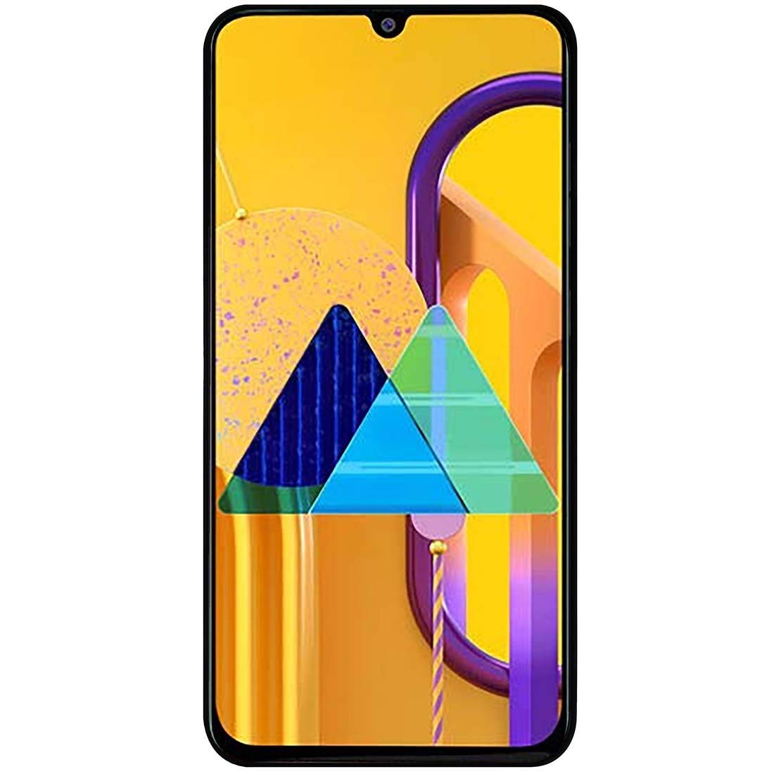 Amazon Brand - Solimo Leather Mobile Cover for (Soft & Flexible Back case), for Samsung Galaxy M21 / M30s (Blue)