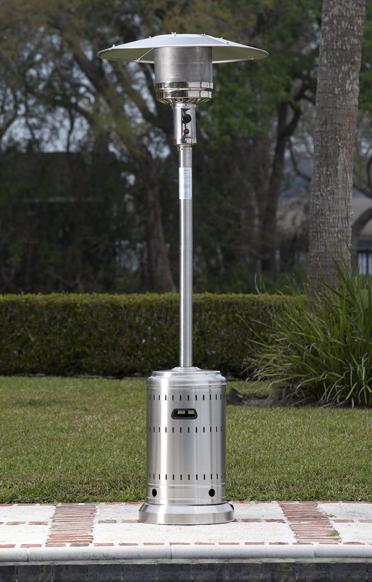 AmazonBasics Stainless Steel Commercial Patio Heater